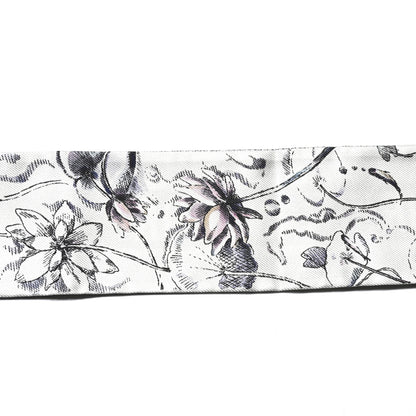 Christian Dior ABCDior Silk Mitzah Scarf Gris 4 of 4