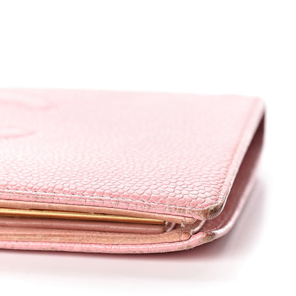Chanel Caviar Timeless CC French Wallet Pink 12 of 16