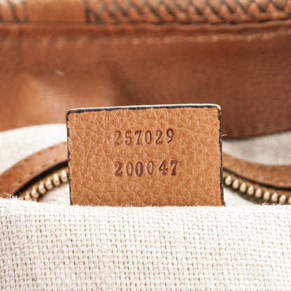 Gucci Pebbled Calfskin Medium Marrakech Shoulder Bag Camel 6 of 7