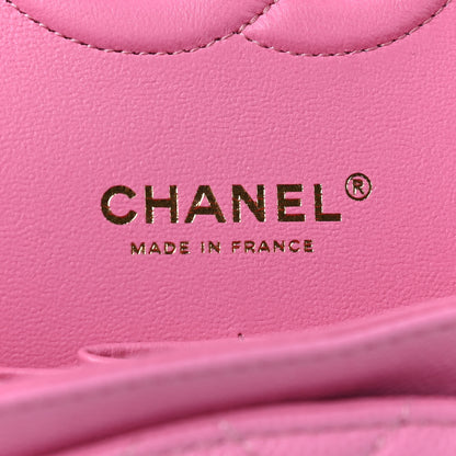 Chanel Caviar Quilted Medium Double Flap Pink 7 of 8