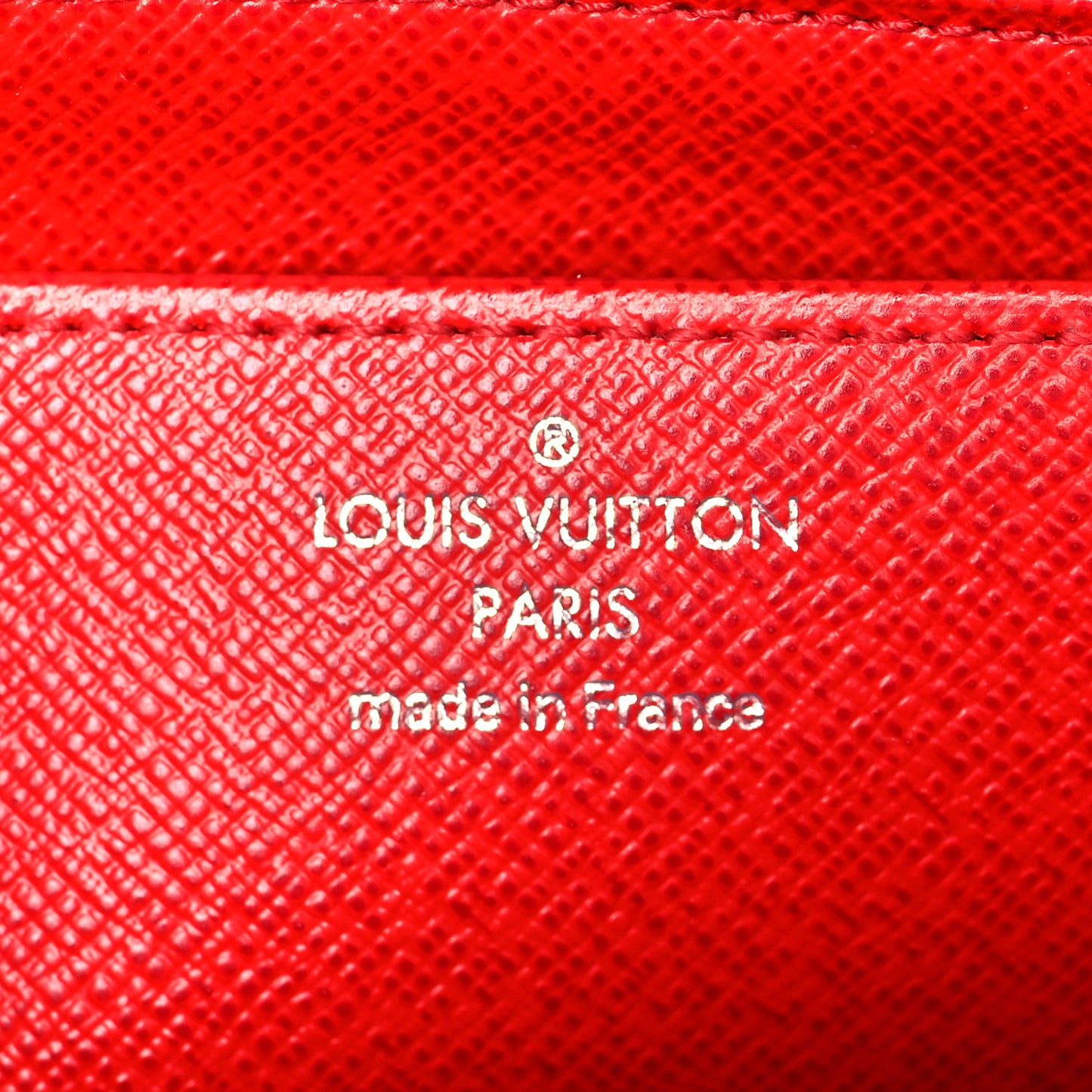 Epi Twist Wallet Coquelicot