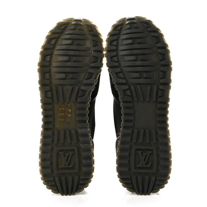Louis Vuitton Calfskin Run Away Sneakers 39 Black 6 of 11