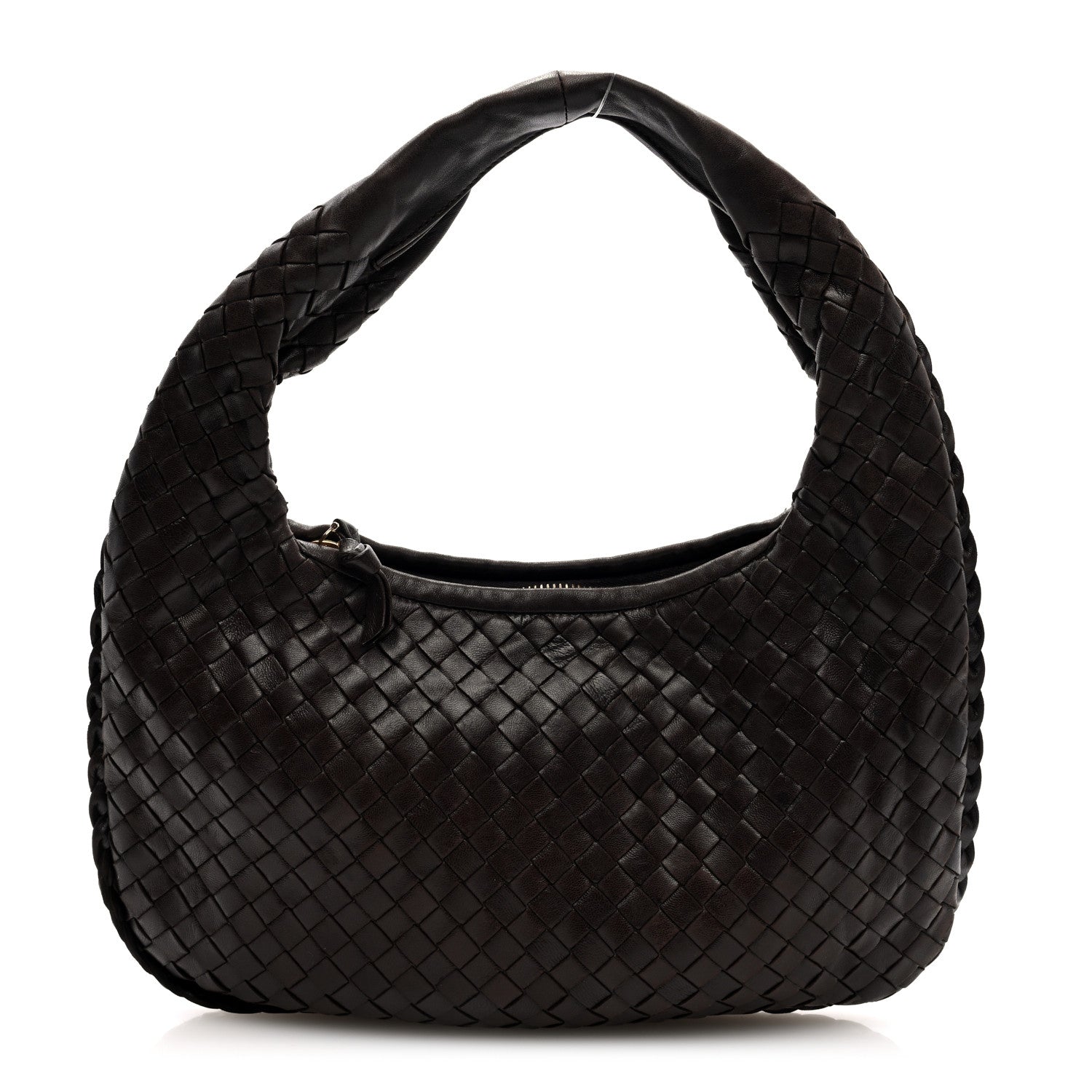 Bottega Veneta Nappa Intrecciato Mini Veneta Hobo Ebano 1 of 10