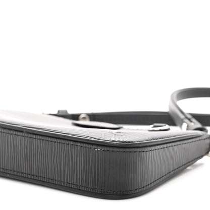 Louis Vuitton Epi Easy Pouch On Strap Black 8 of 9