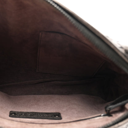 Bottega Veneta Metallic Nappa Intrecciato Nodini Crossbody Messenger Dark Grey 7 of 10