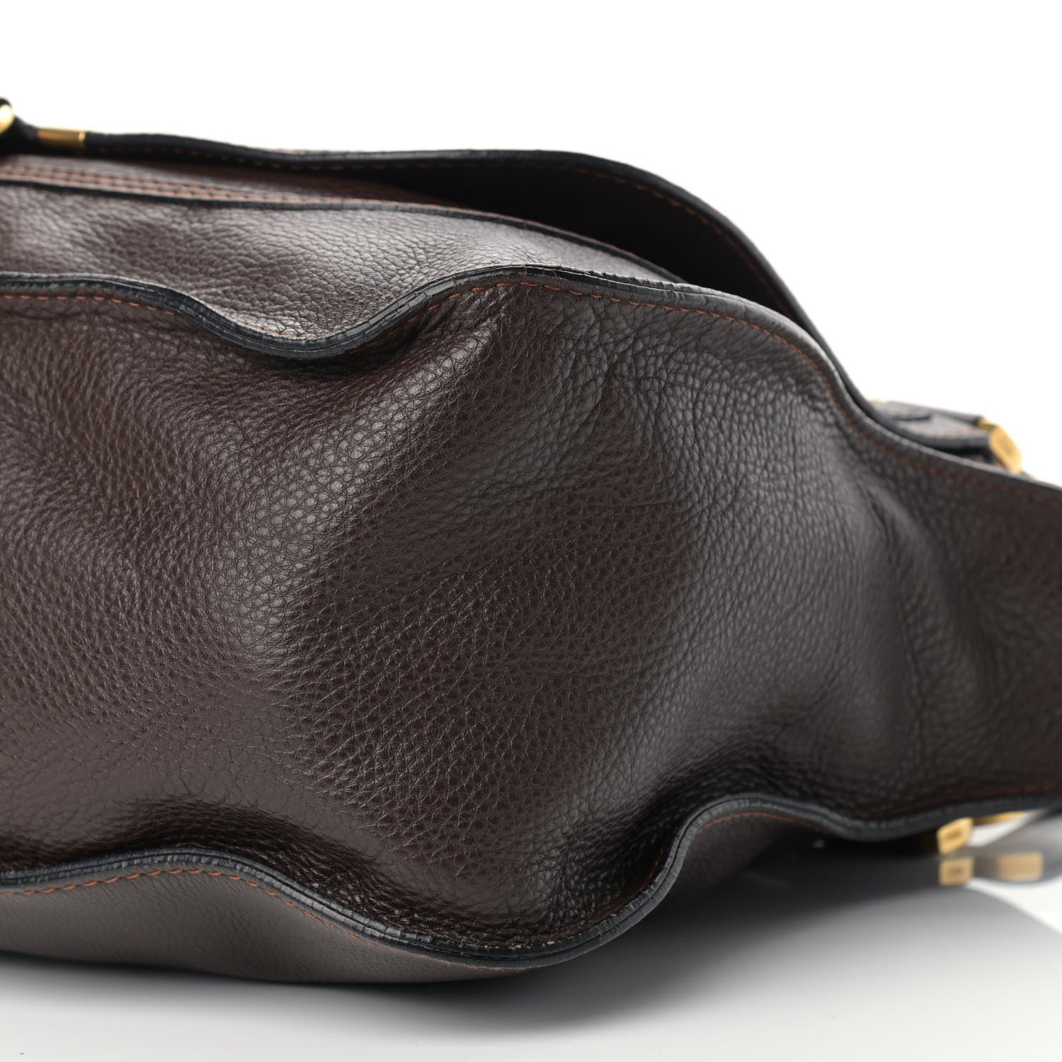 Chloe Calfskin Large Marcie Satchel Truffle 9 of 15