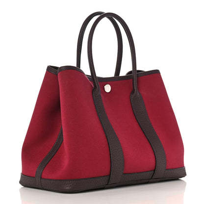 Hermes Toile Officier Negonda Garden Party 30 TPM Rubis Bubblegum 3 of 9