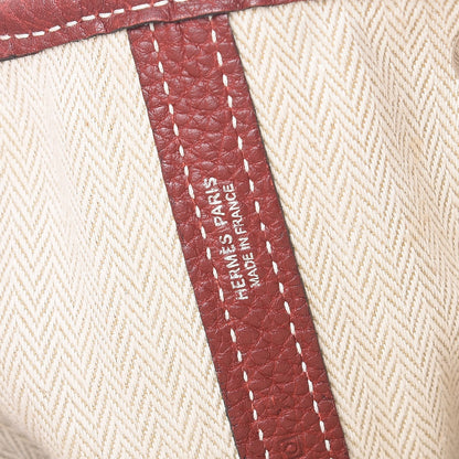 Hermes Negonda Garden Party 36 MM Rouge H 7 of 8