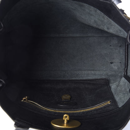 Mulberry Natural Leather Bayswater Tote Black 5 of 17