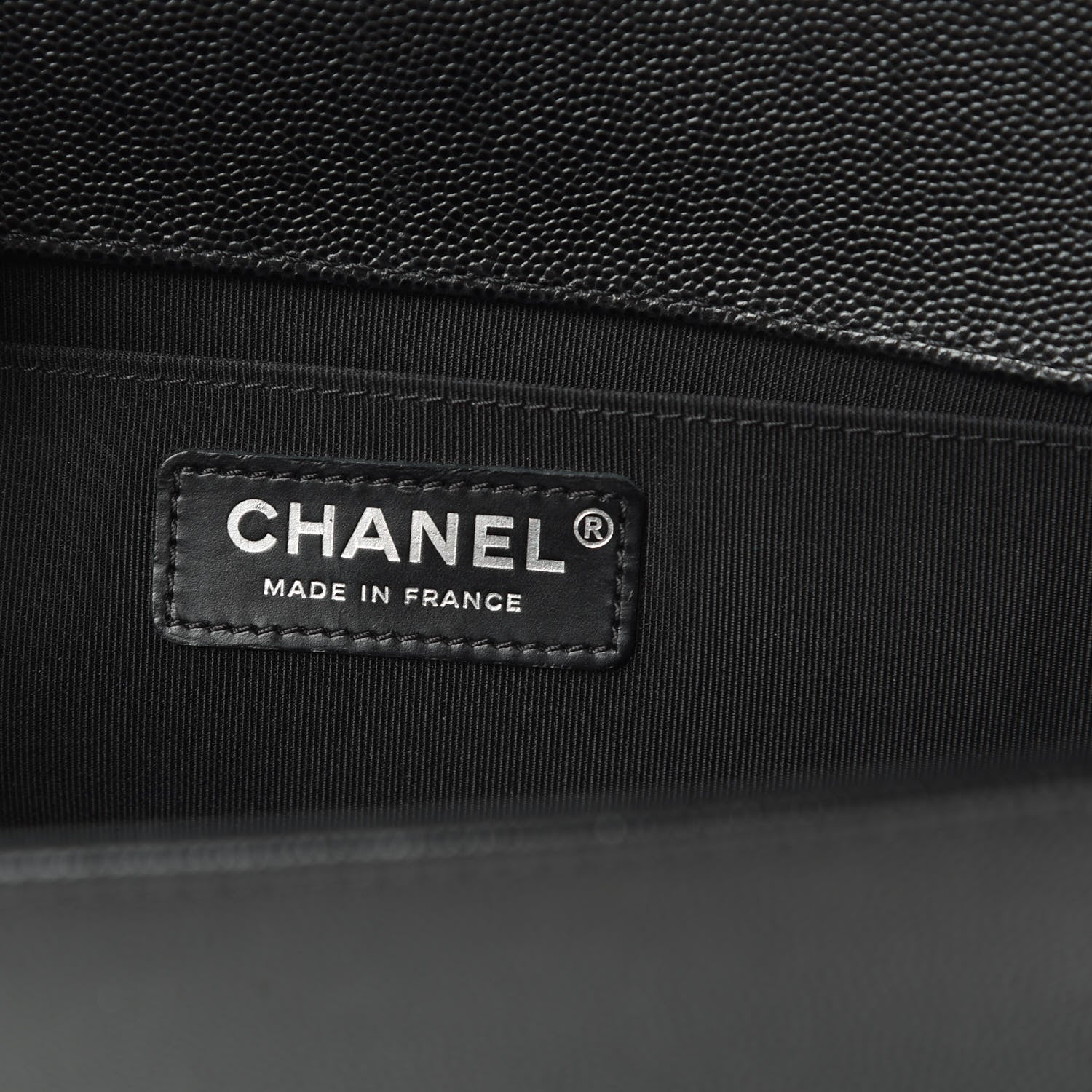 Chanel Caviar Quilted Medium Boy Flap Black 6 of 14