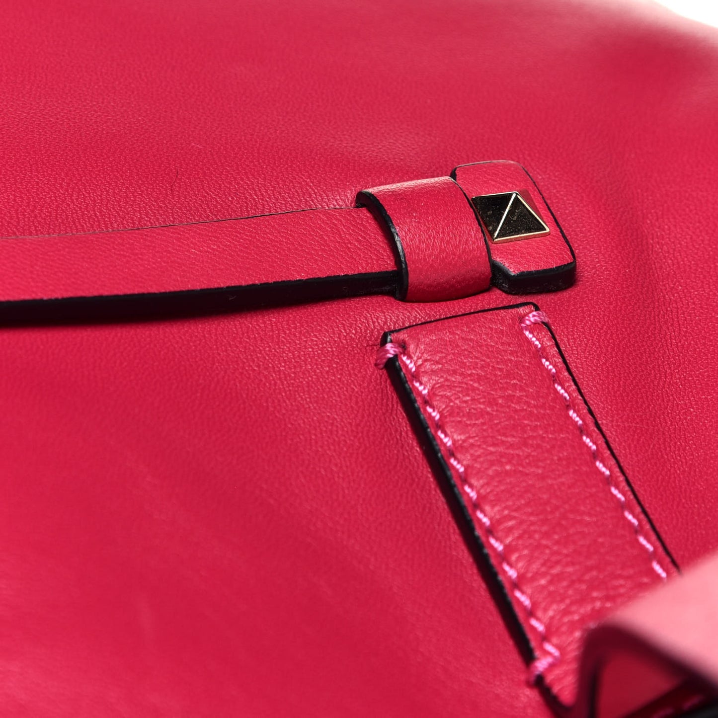 Nappa Medium Rockstud Soft Tote Cyclamin
