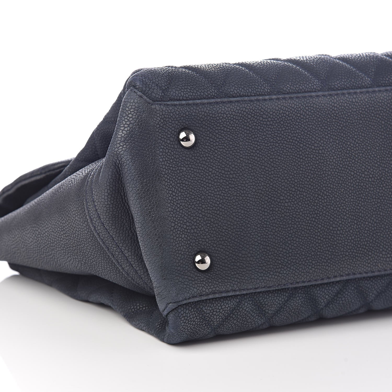 Chanel Iridescent Caviar Medium Lady Pearly Flap Blue 9 of 10