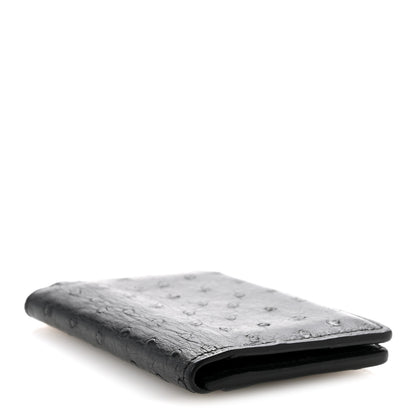 Louis Vuitton Ostrich Pocket Organizer NM Black 4 of 8