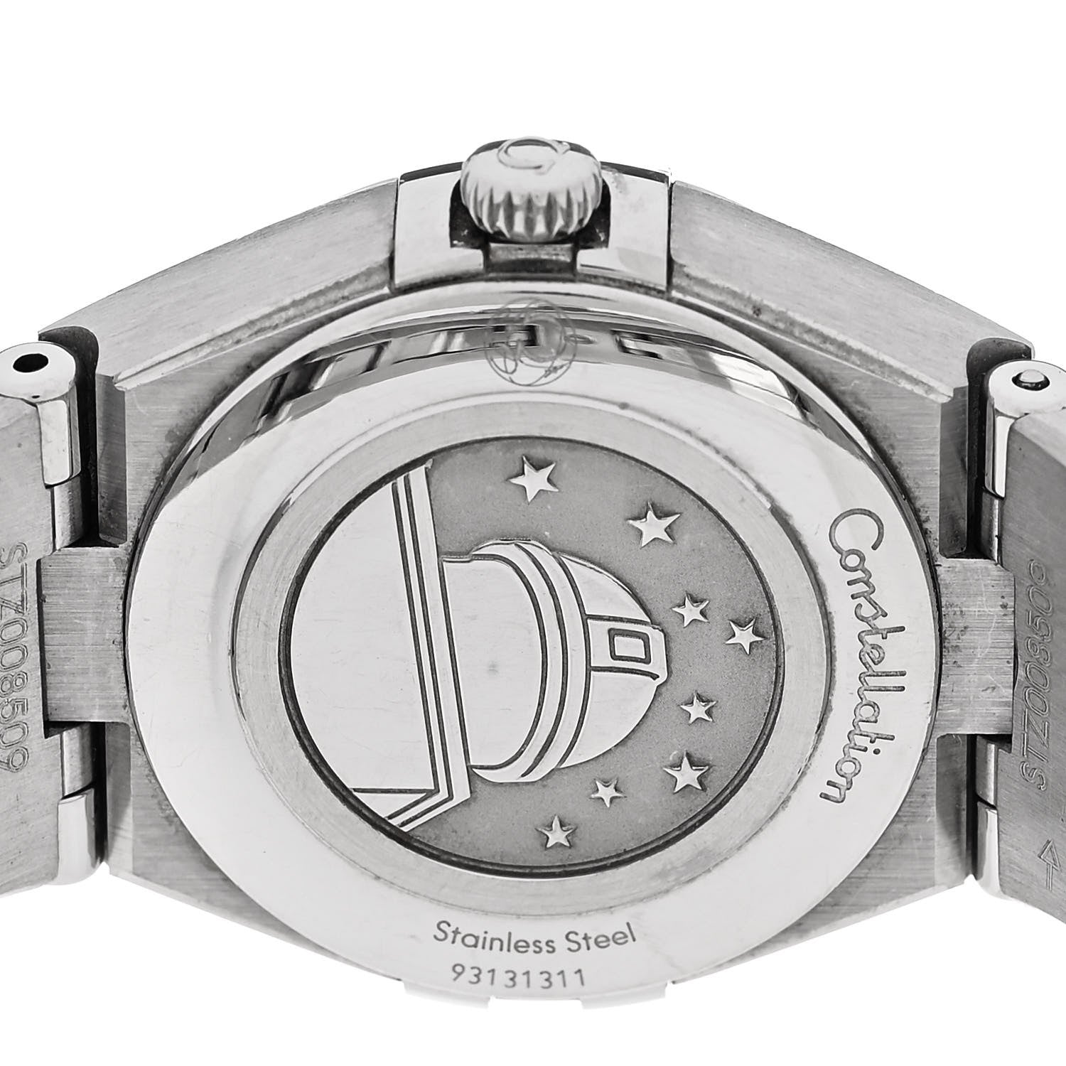 Omega Stainless Steel 25mm Constellation Quartz Watch Silver 131.10.25.60.02.001 4 of 5