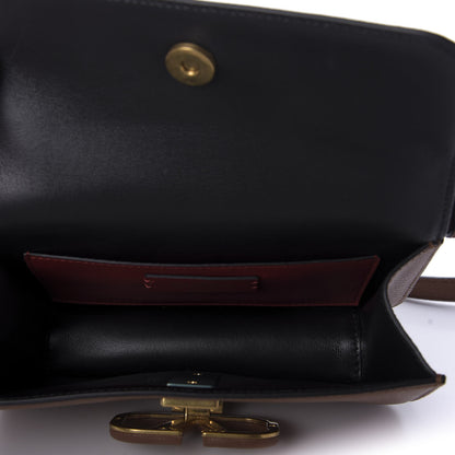Valentino Garavani Grainy Calfskin VSling Belt Bag Saddle Brown 5 of 8