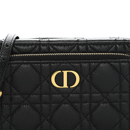 Christian Dior Supple Calfskin Caro Double Pouch Black 9 of 14