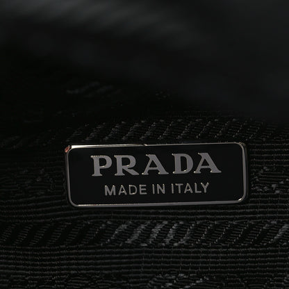 Prada Nappa Padded Signaux Triangle Crossbody Black 6 of 9
