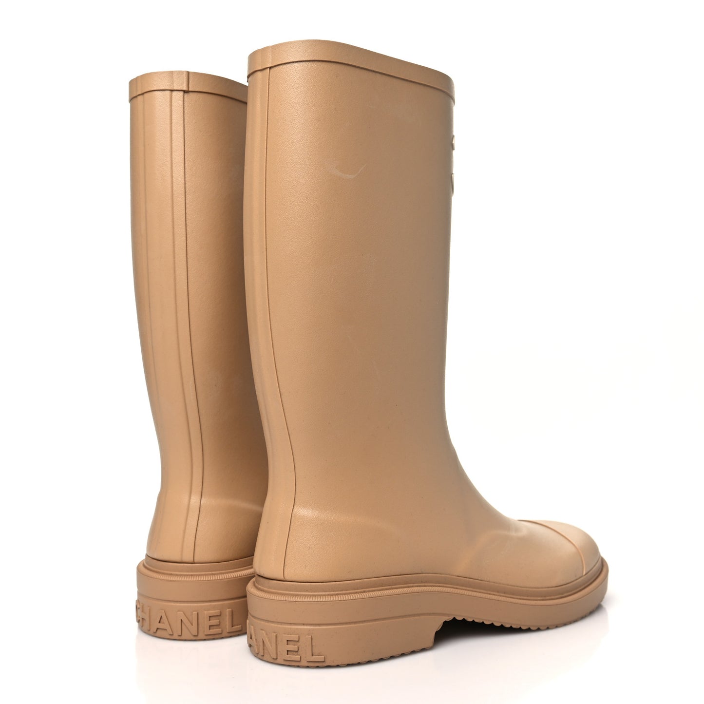 Caoutchouk CC High Boots 38 Beige