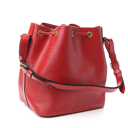 Louis Vuitton Epi Petit Noe Castillan Red 2 of 9
