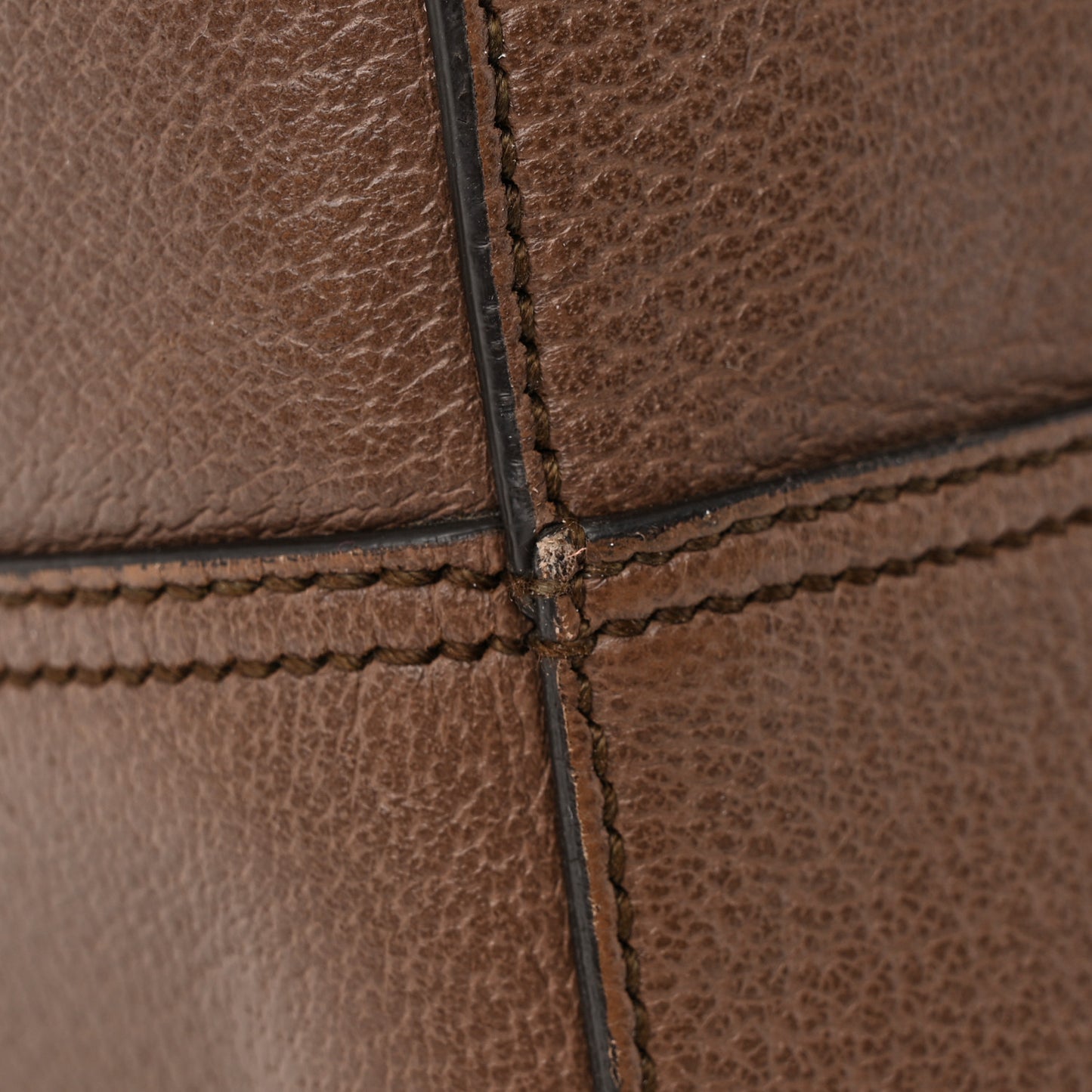 GG Supreme Monogram Web Ophidia Tote Brown