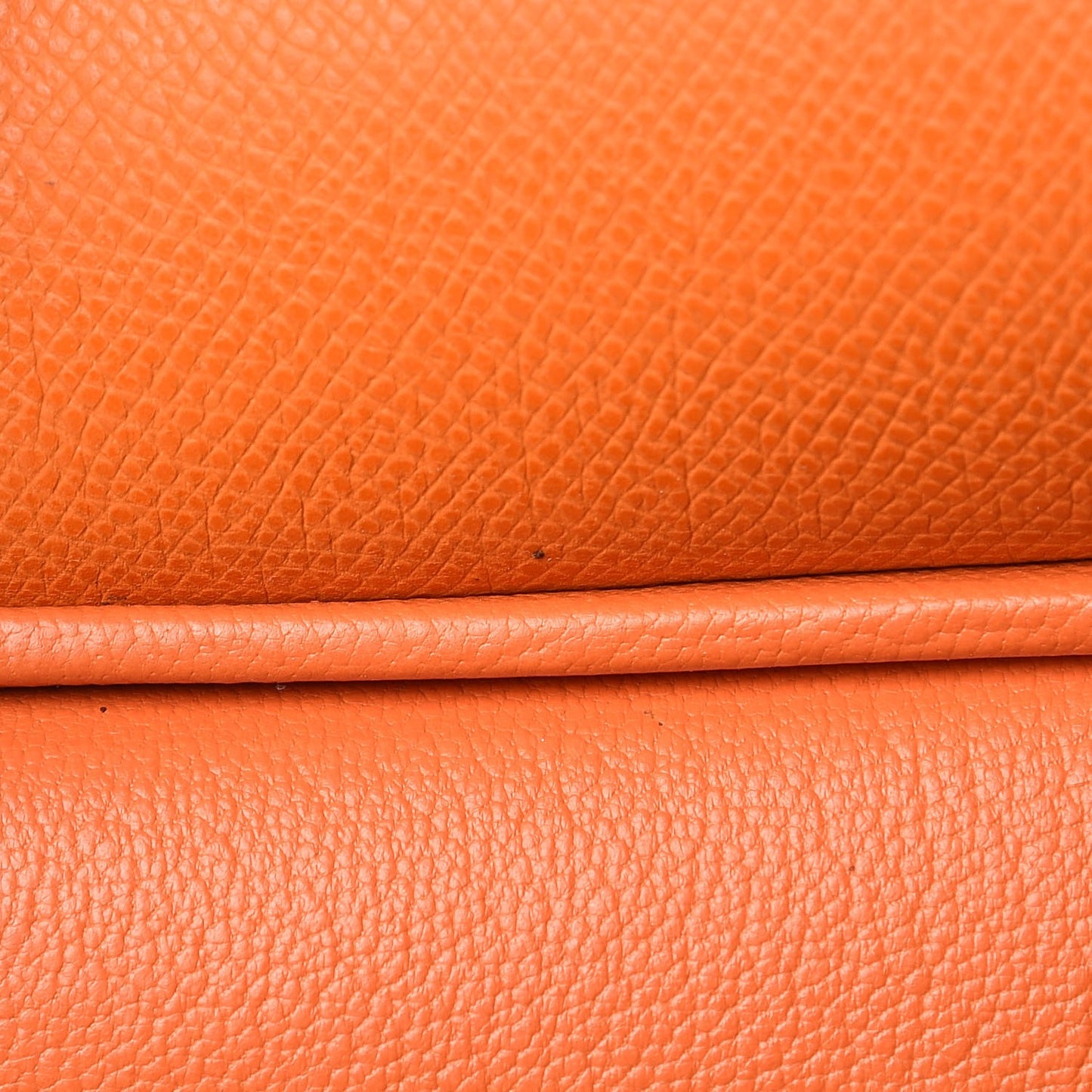 Epsom Birkin 35 Orange