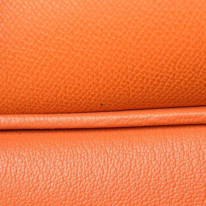 Hermes Epsom Birkin 35 Orange 37 of 49