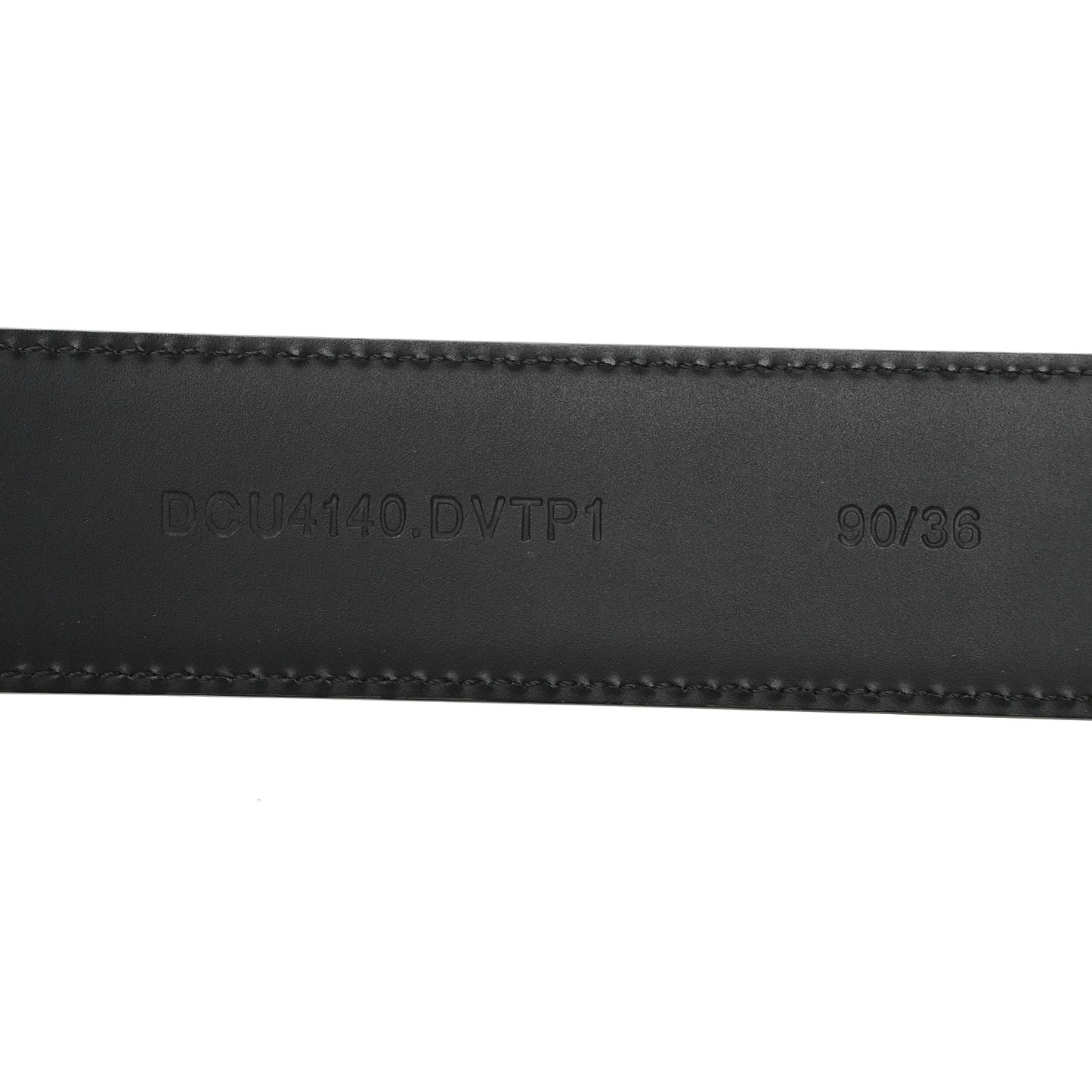 Calfskin 4cm La Medusa Belt 90 36 Black