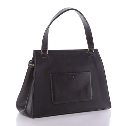 Celine Smooth Calfskin Large Edge Shoulder Bag Brown 3 of 9