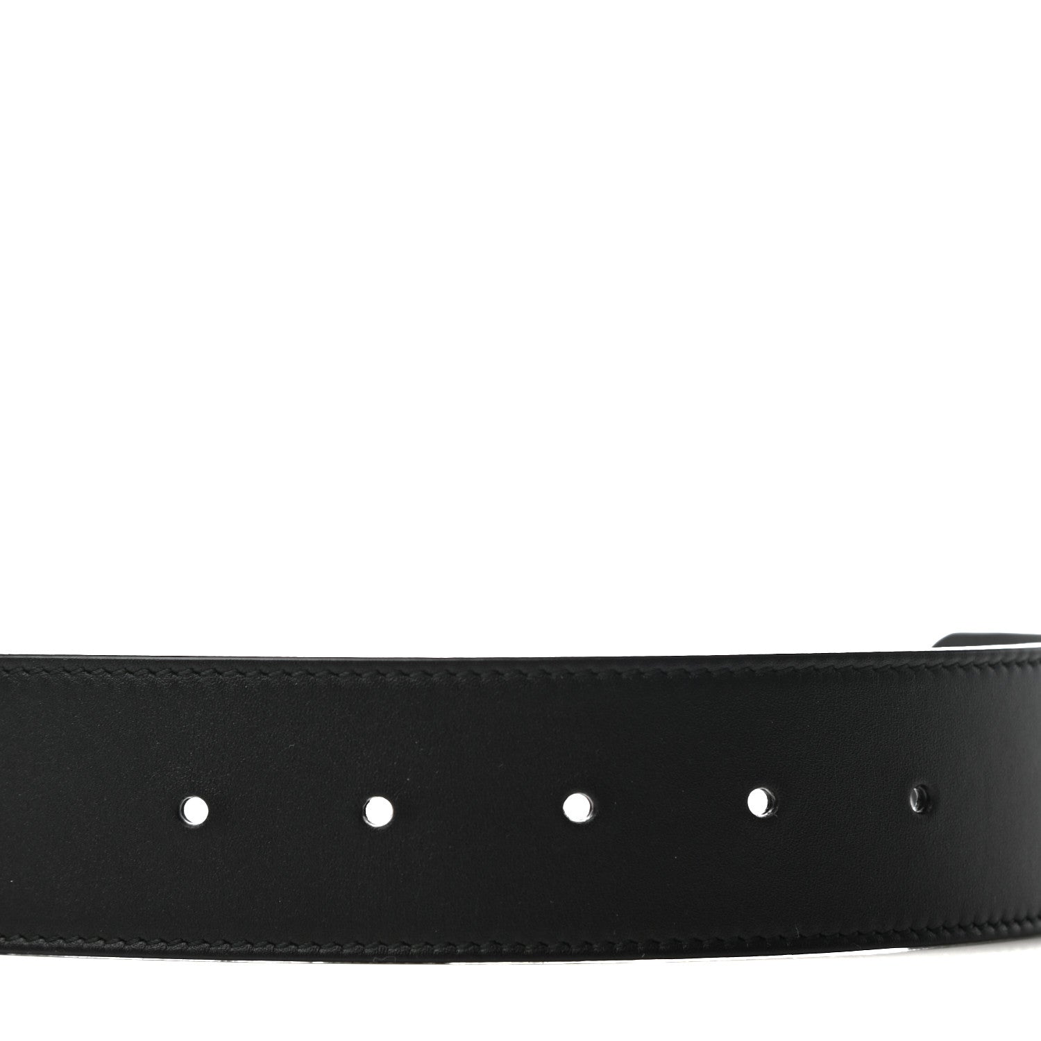 Gucci Calfskin Double G 40mm Belt 85 34 Black 4 of 5