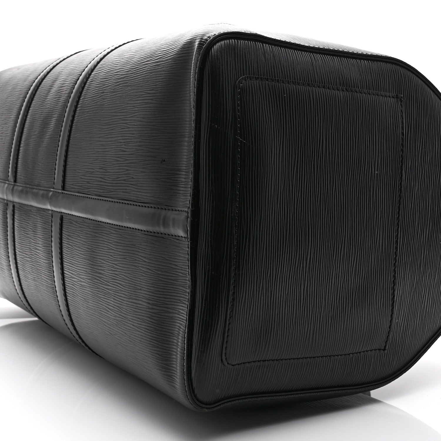 Louis Vuitton Epi Keepall 55 Black 9 of 9