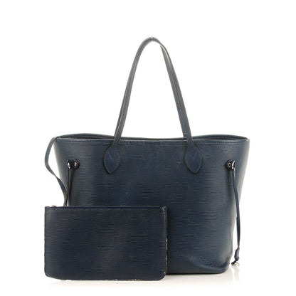 Louis Vuitton Epi Neverfull MM Indigo 1 of 15