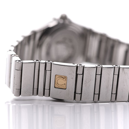 Omega Stainless Steel Diamond Bezel 22mm Constellation Quartz Watch Black 1465.51.00 5 of 8