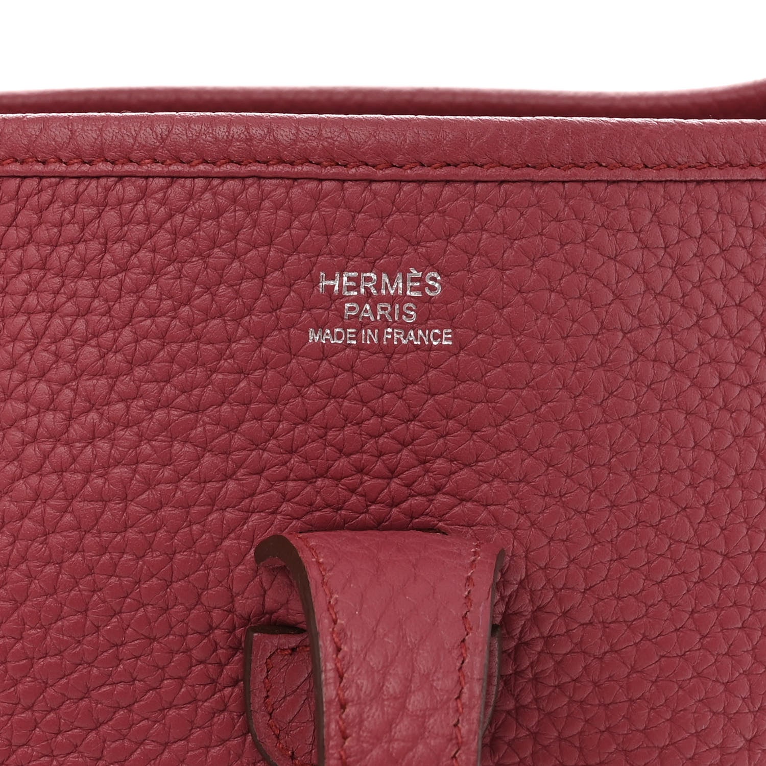 Hermes Taurillon Clemence Evelyne III PM Bois de Rose 6 of 10