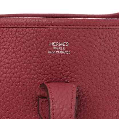 Hermes Taurillon Clemence Evelyne III PM Bois de Rose 6 of 10
