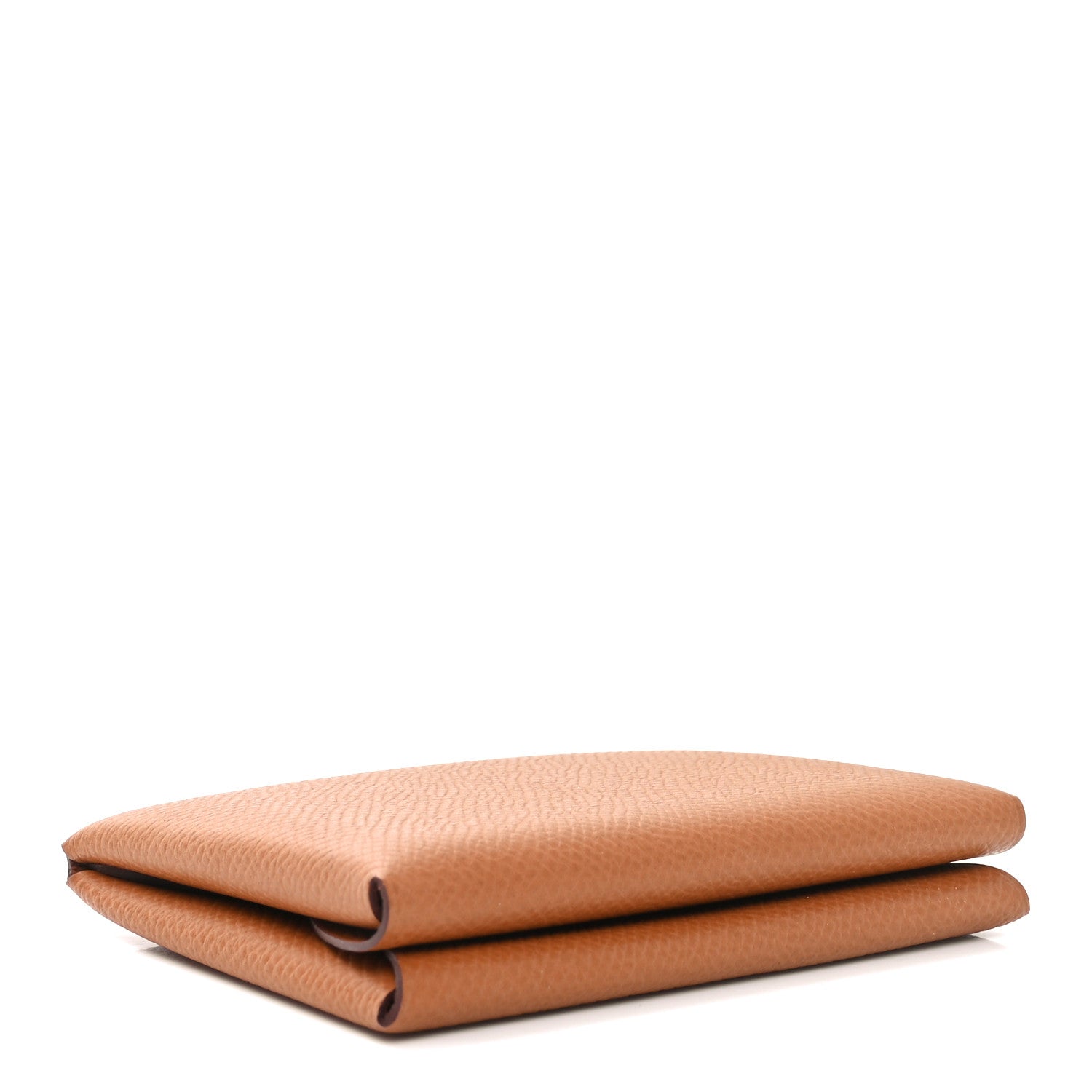 Hermes Epsom Calvi Duo Card Case Gold 4 of 6