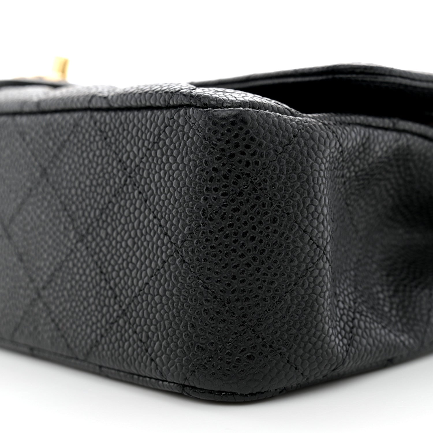 Chanel Caviar Quilted Medium Double Flap Black 10 of 13