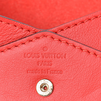 Louis Vuitton Veau Cachemire Chinese New Year Dog Envelope Pouch Red 7 of 7