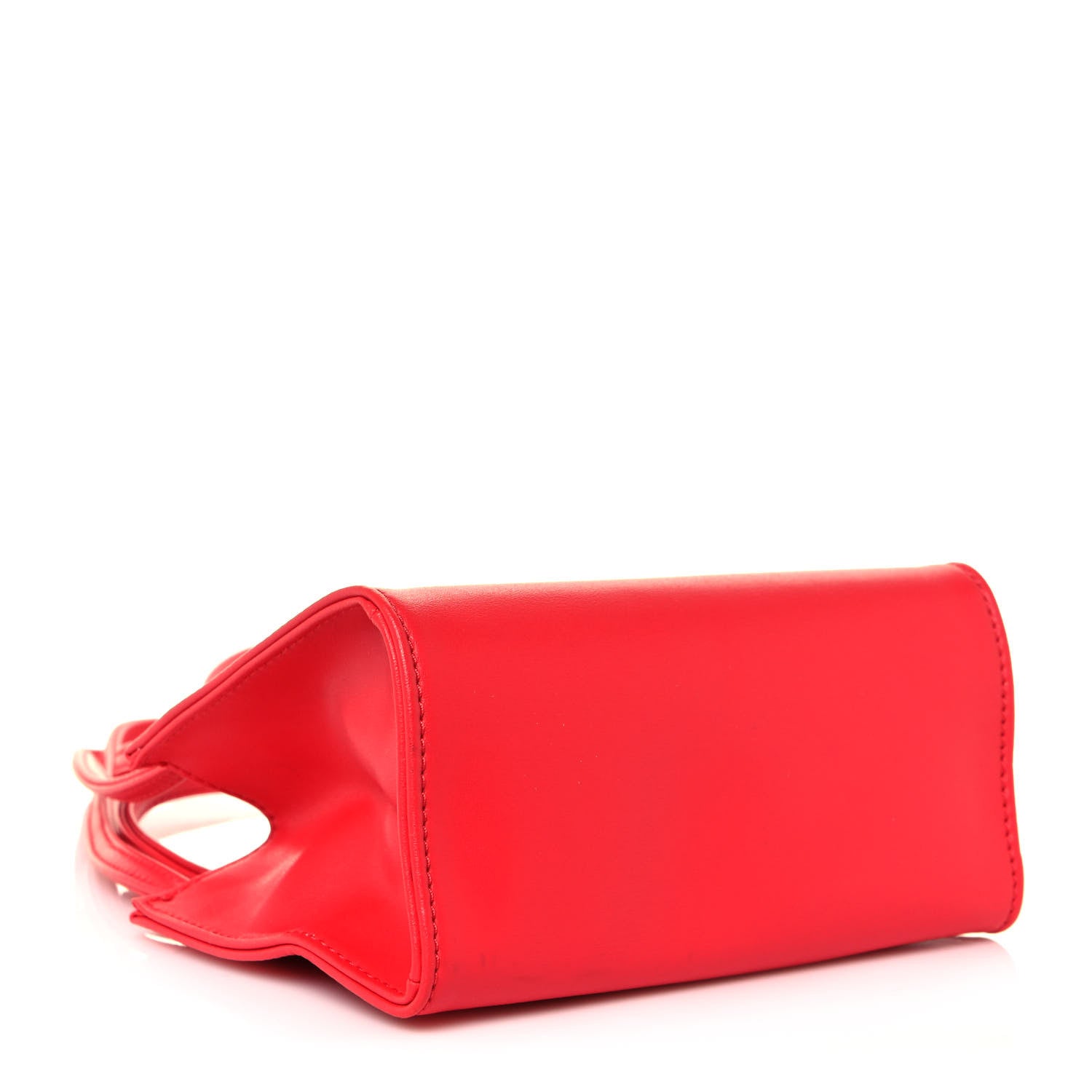 Telfar Vegan Leather Small Shopping Bag Red 3 of 11