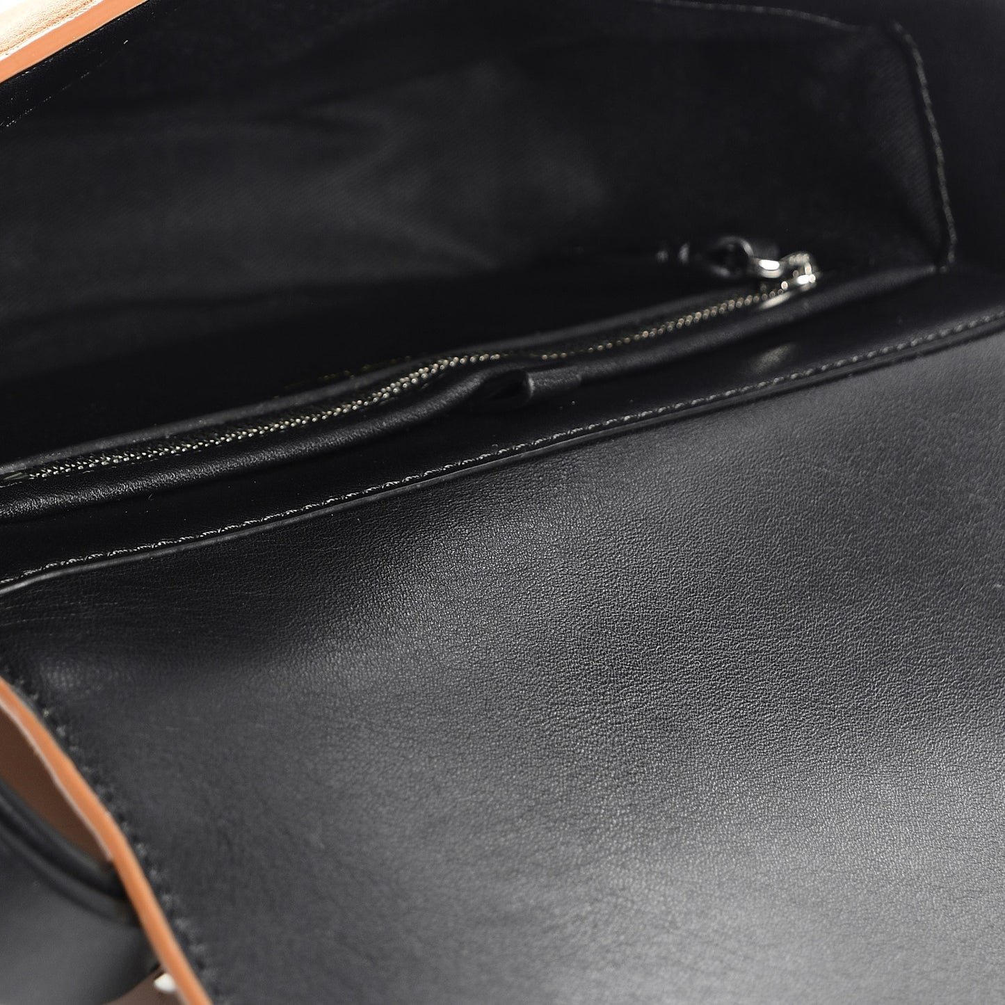 3.1 Suede Calfskin Alix Saddle Crossbody Bag Maple Black