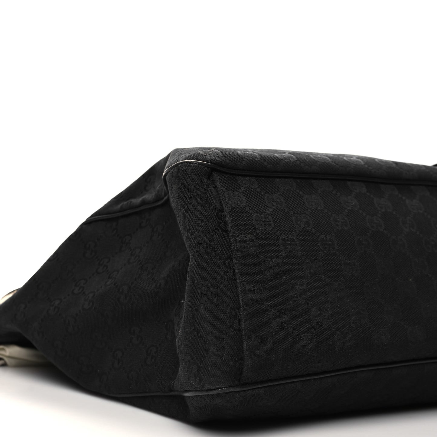 Monogram Large Positano Tote Black