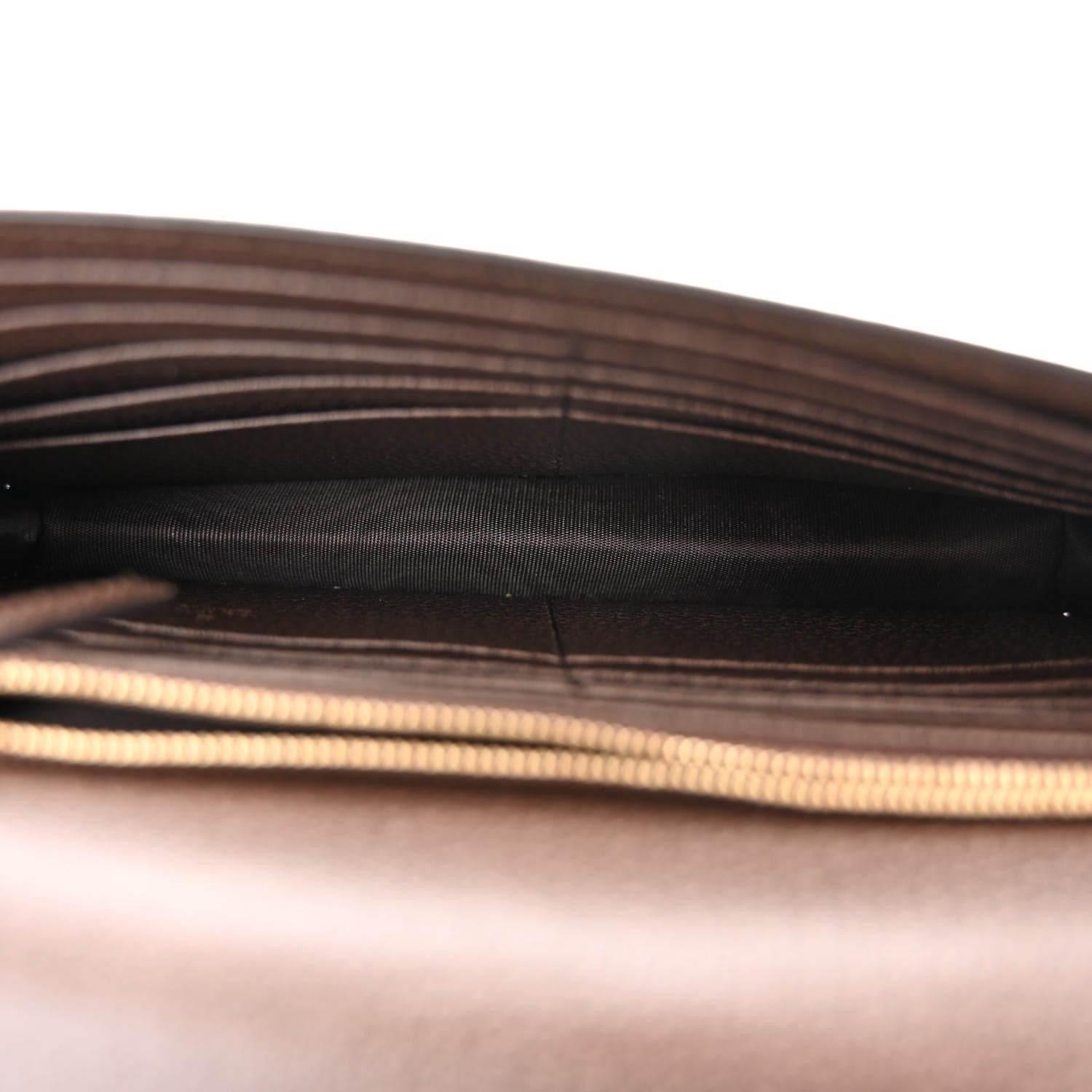 Gucci GG Supreme Monogram Bengal Chain Wallet Beige Pink 5 of 10