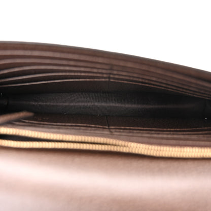 Gucci GG Supreme Monogram Bengal Chain Wallet Beige Pink 5 of 10