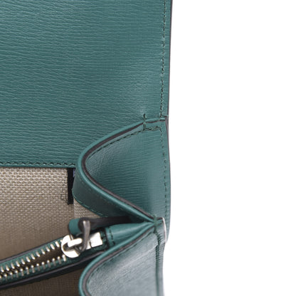 Gucci Calfskin Blooms Print Small Dionysus Shoulder Bag Bright Emerald Multicolor 11 of 11