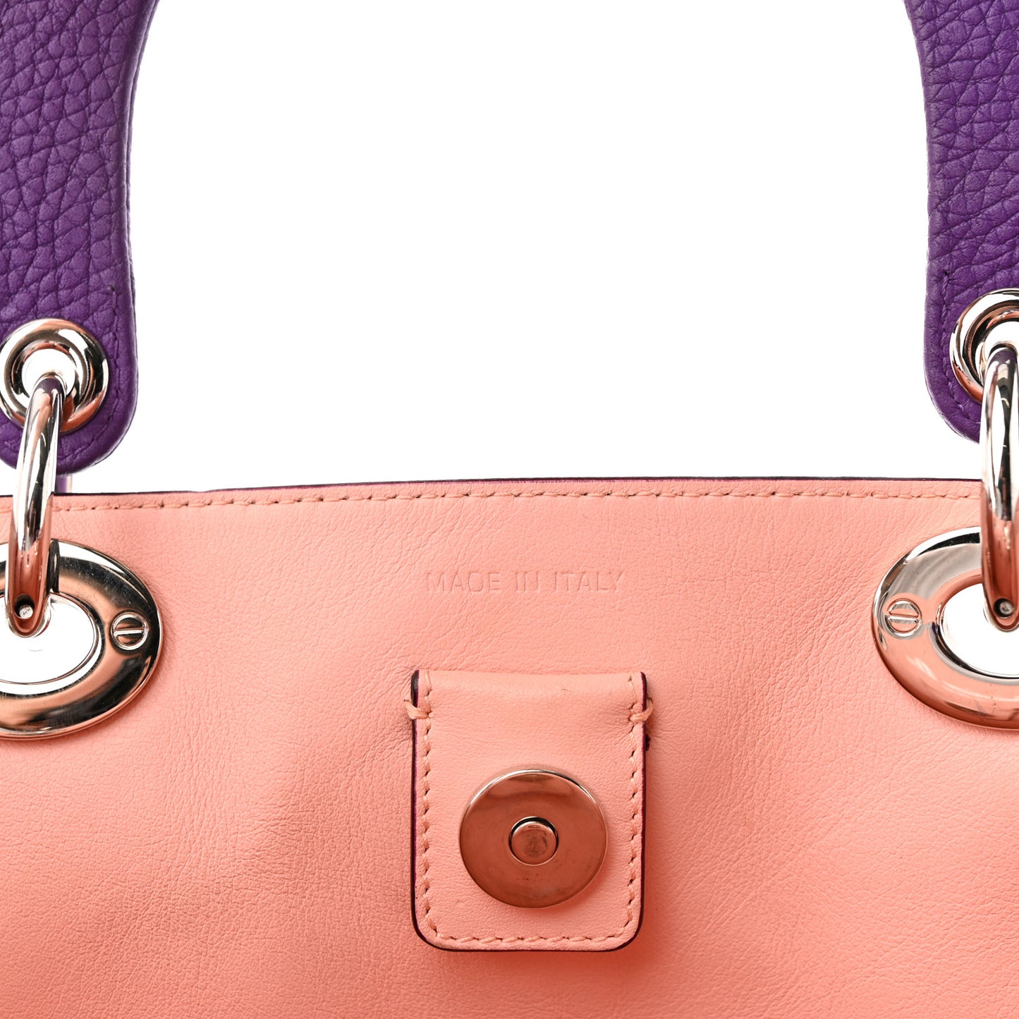 Bullcalf Medium Diorissimo Tote Purple