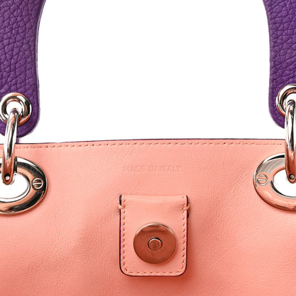 Christian Dior Bullcalf Medium Diorissimo Tote Purple 7 of 12