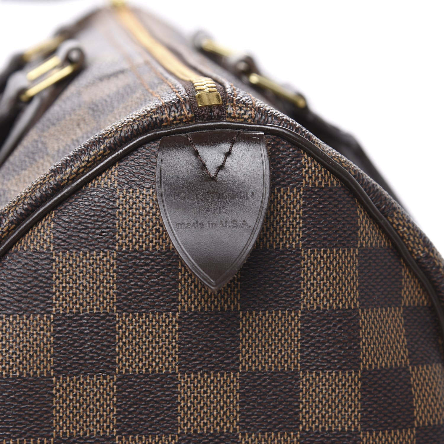 Louis Vuitton Damier Ebene Speedy 35 5 of 12