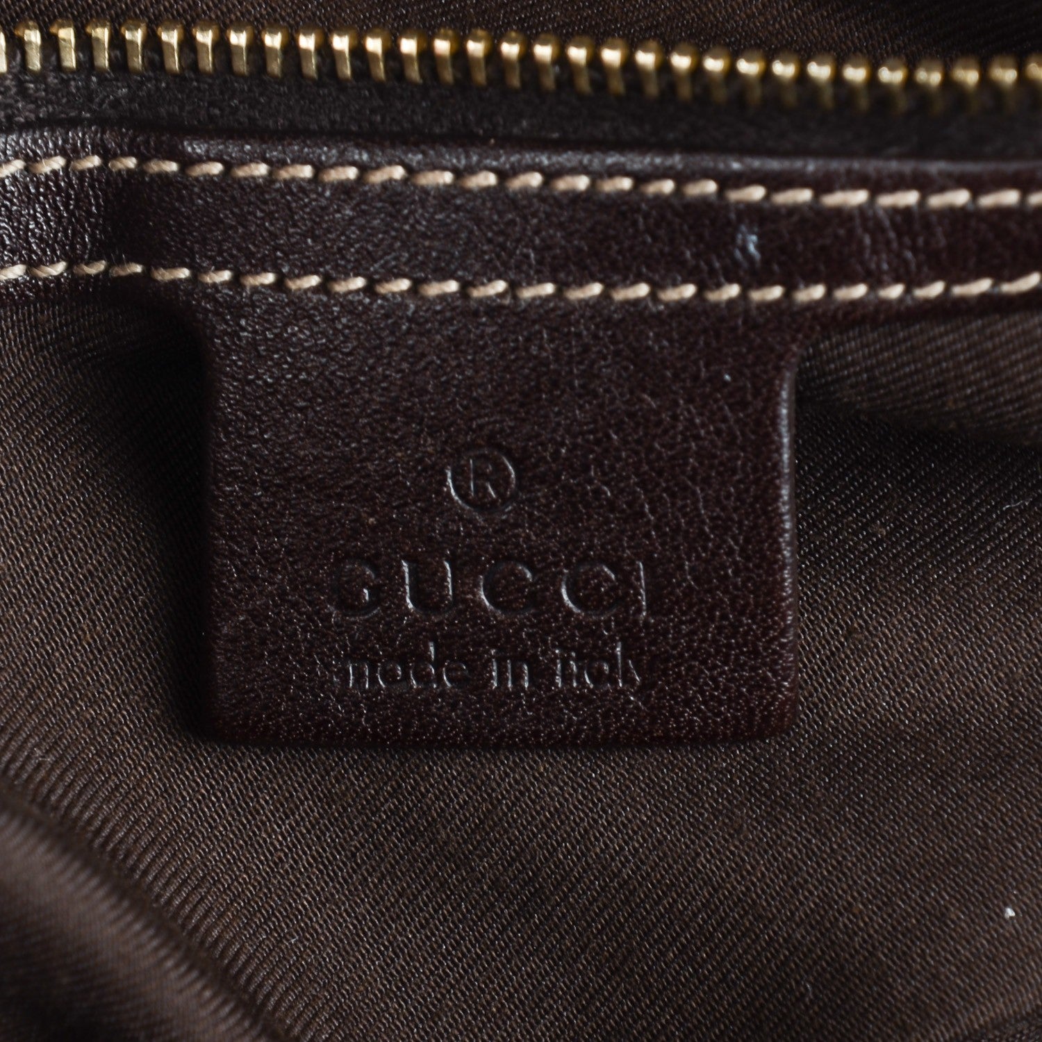 Gucci Monogram Medium Pelham Shoulder Bag Dark Brown 6 of 7