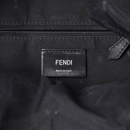 Fendi Nylon Vitello Fox Goat Fur Monster Eyes Mini Backpack Black Multicolor Sky 6 of 17