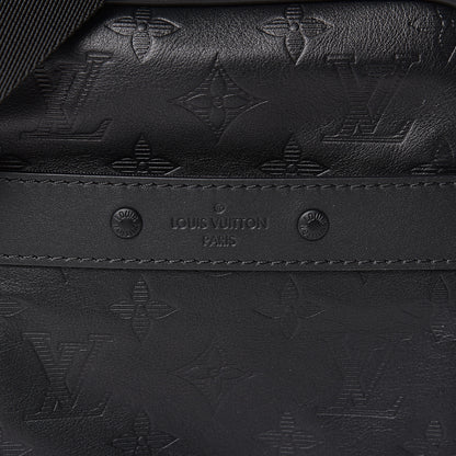 Louis Vuitton Calfskin Monogram Shadow Danube PM Black 10 of 11