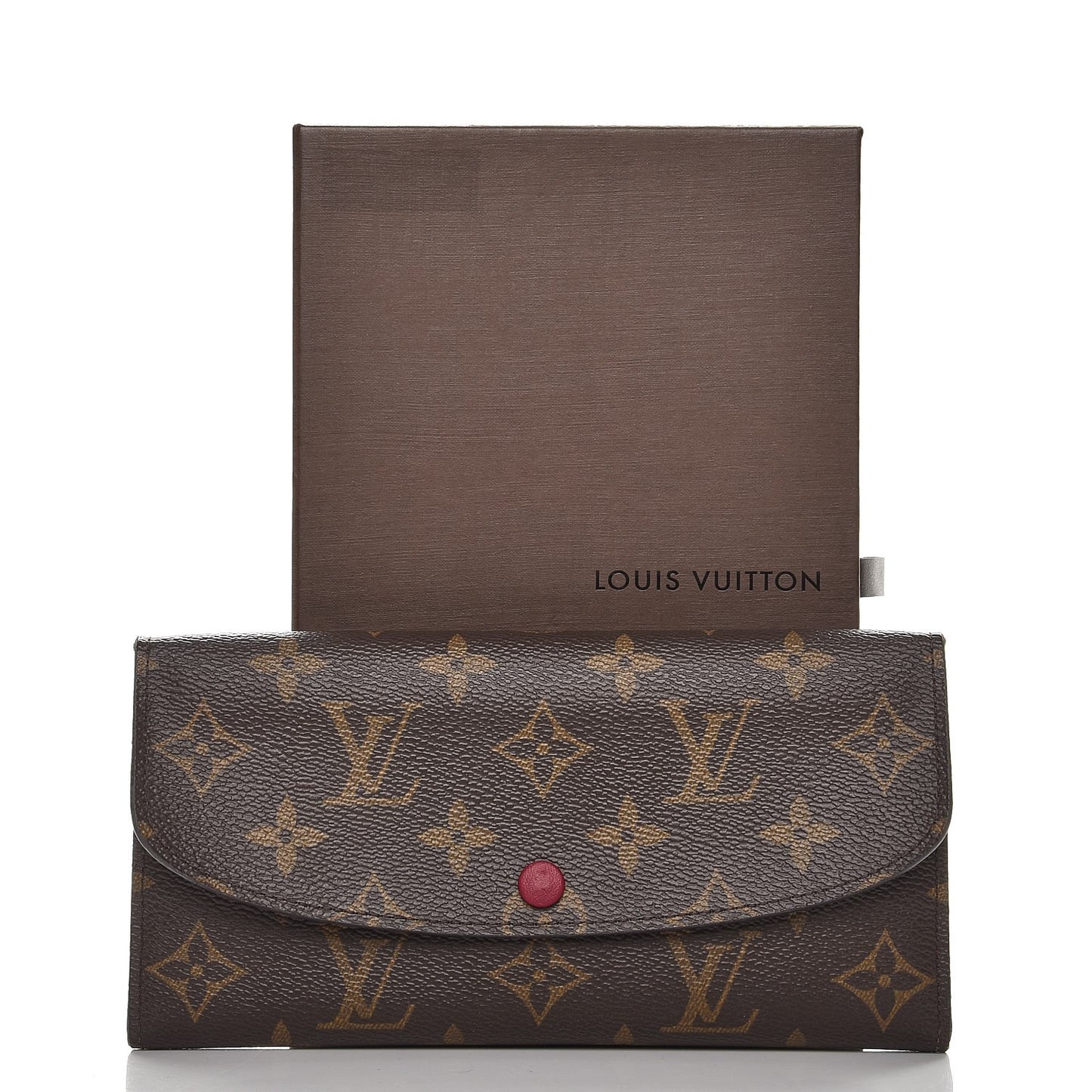 Monogram Emilie Wallet Fuchsia